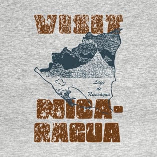 Vintage Distressed Visit Nicaragua T-Shirt